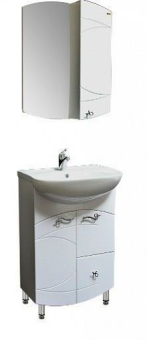 Тумба MDS (А) "Фантазия 56/1" ящик с раковиной Реал 56 #WF_CITY_VIN# картинка