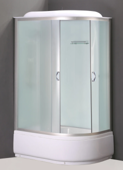 Душевая кабина CS-66120L F 120*80*215 в.п./бел.стекло/4мм #WF_CITY_VIN# картинка