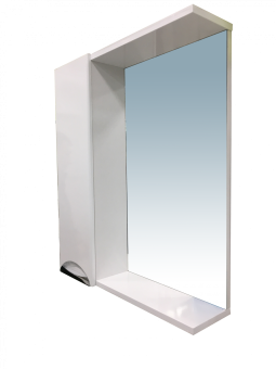 Шкаф зеркальный MDS "Пассаж 600" левый #WF_CITY_VIN# картинка